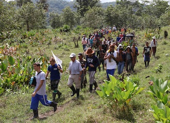 Pilgrimage in San José de Apartadó