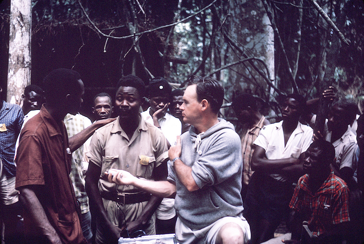 George Houser in Angola 1962