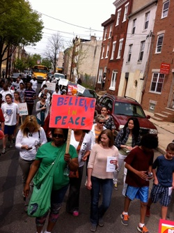 2013 Philadelphia peacewalk