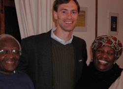 Desmond & Leah Tutu with Ethan Vesely-Flad