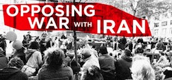 Opposing war with Iran