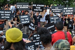 Rally for Trayvon, New York City, July 14, 2013