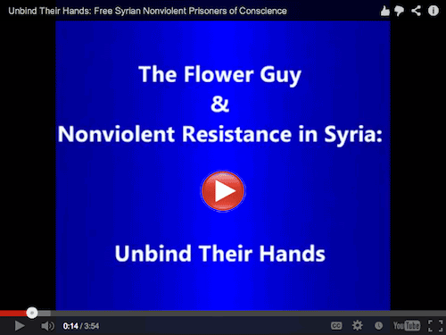 Watch the video about Syrian political prisoner Eslam Dabbas